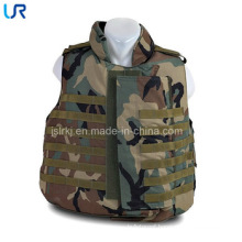 Durable Plate Carrier Tactical PE Ballistic Vest Jacket with Collar Protection